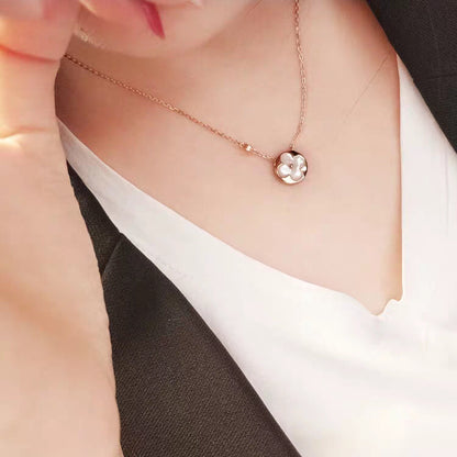 [Spark]SUN MOP GOLD 1 DIAMOND NECKLACE