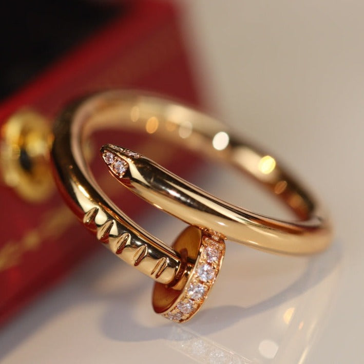 [Spark]JUSTE RING 2.65MM GOLD DIAMOND