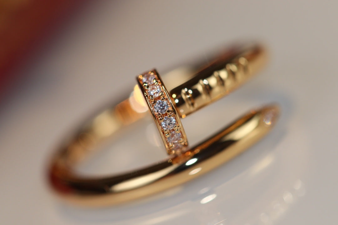 [Spark]JUSTE RING 2.65MM GOLD DIAMOND