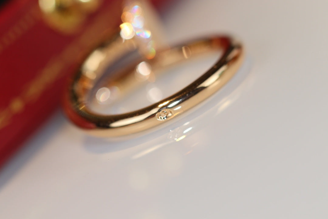 [Spark]JUSTE RING 2.65MM GOLD DIAMOND