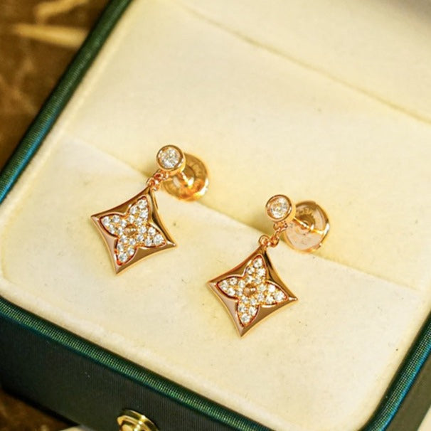 [Spark]STAR DIAMONDS EARRINGS GOLD
