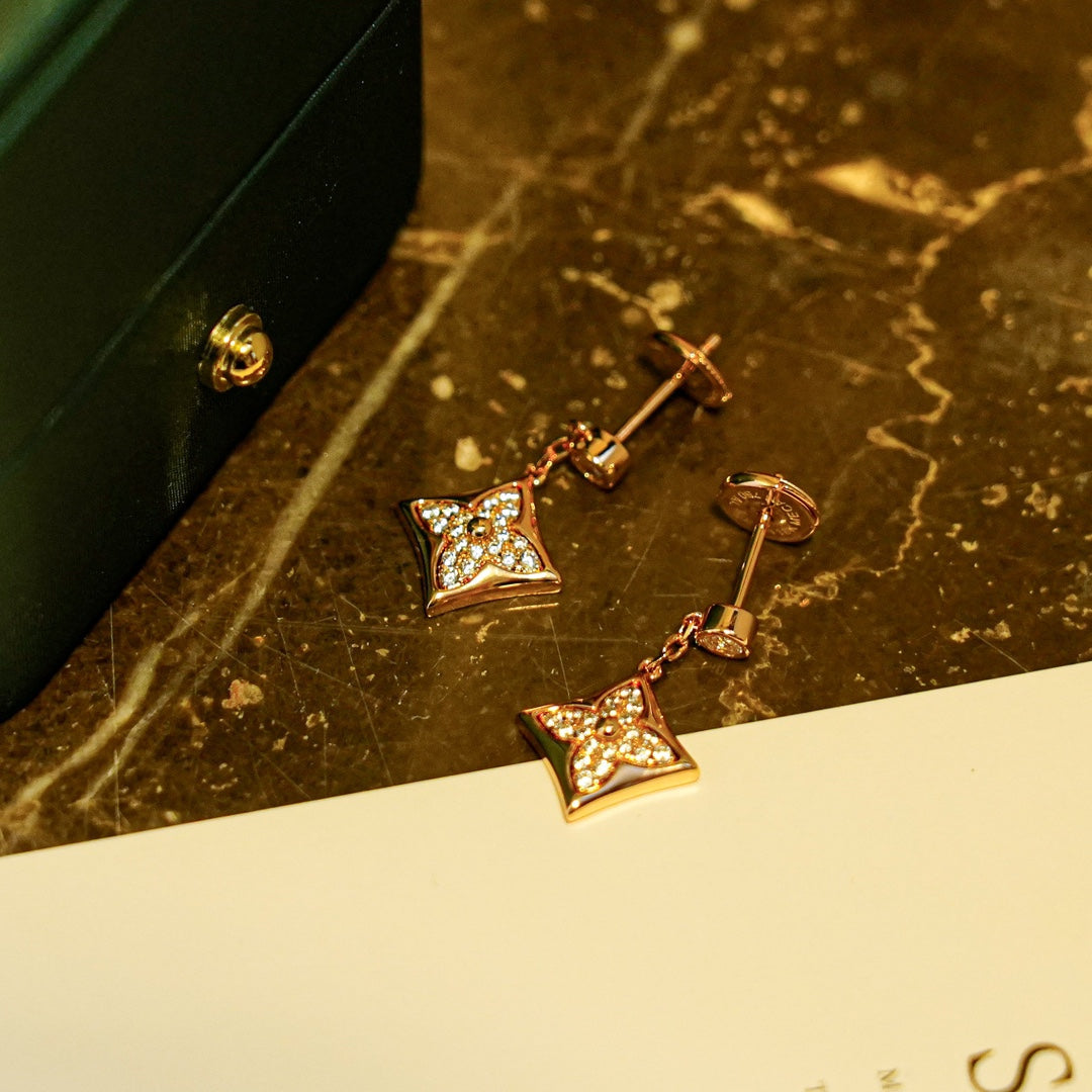 [Spark]STAR DIAMONDS EARRINGS GOLD