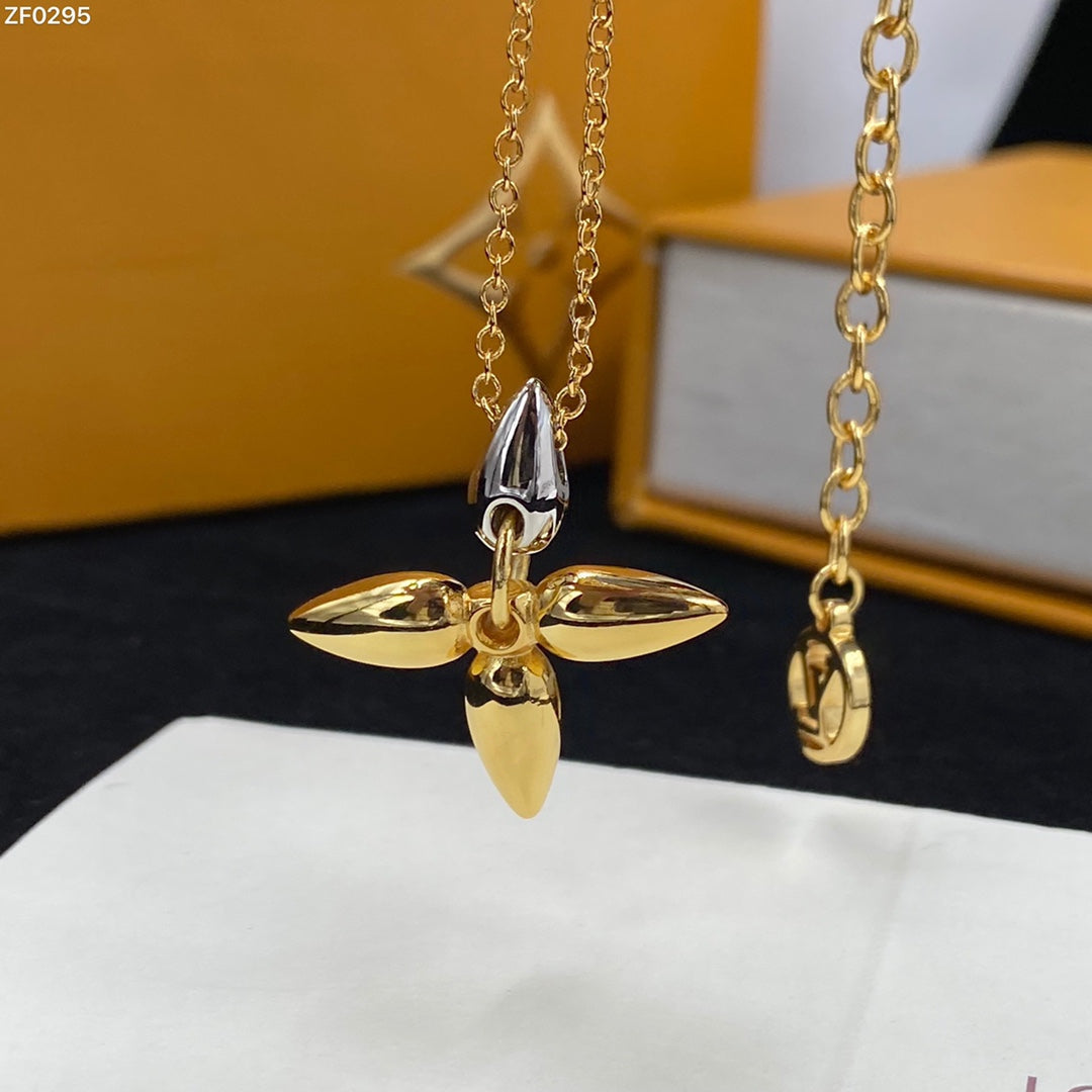 [Spark]LOUISETTE PEDANT GOLD NECKLACE