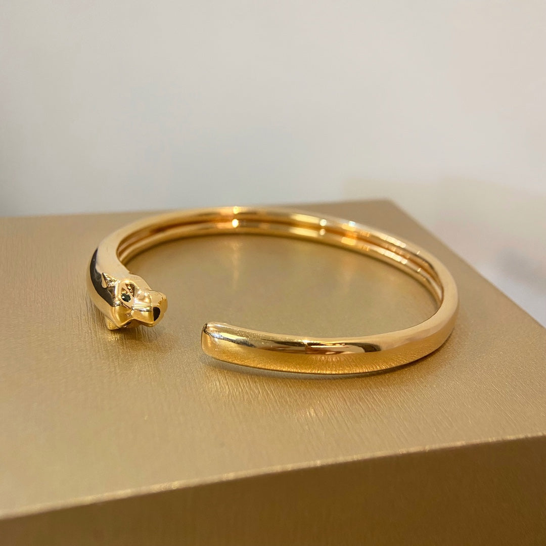 [Spark]PANTHERE GOLD OPEN BRACELET