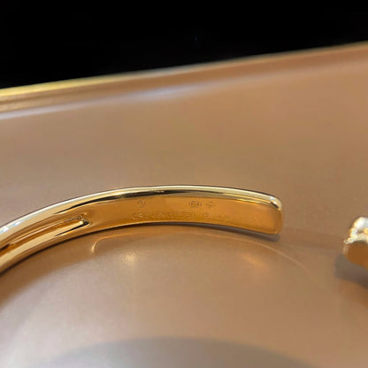 [Spark]PANTHERE GOLD OPEN BRACELET