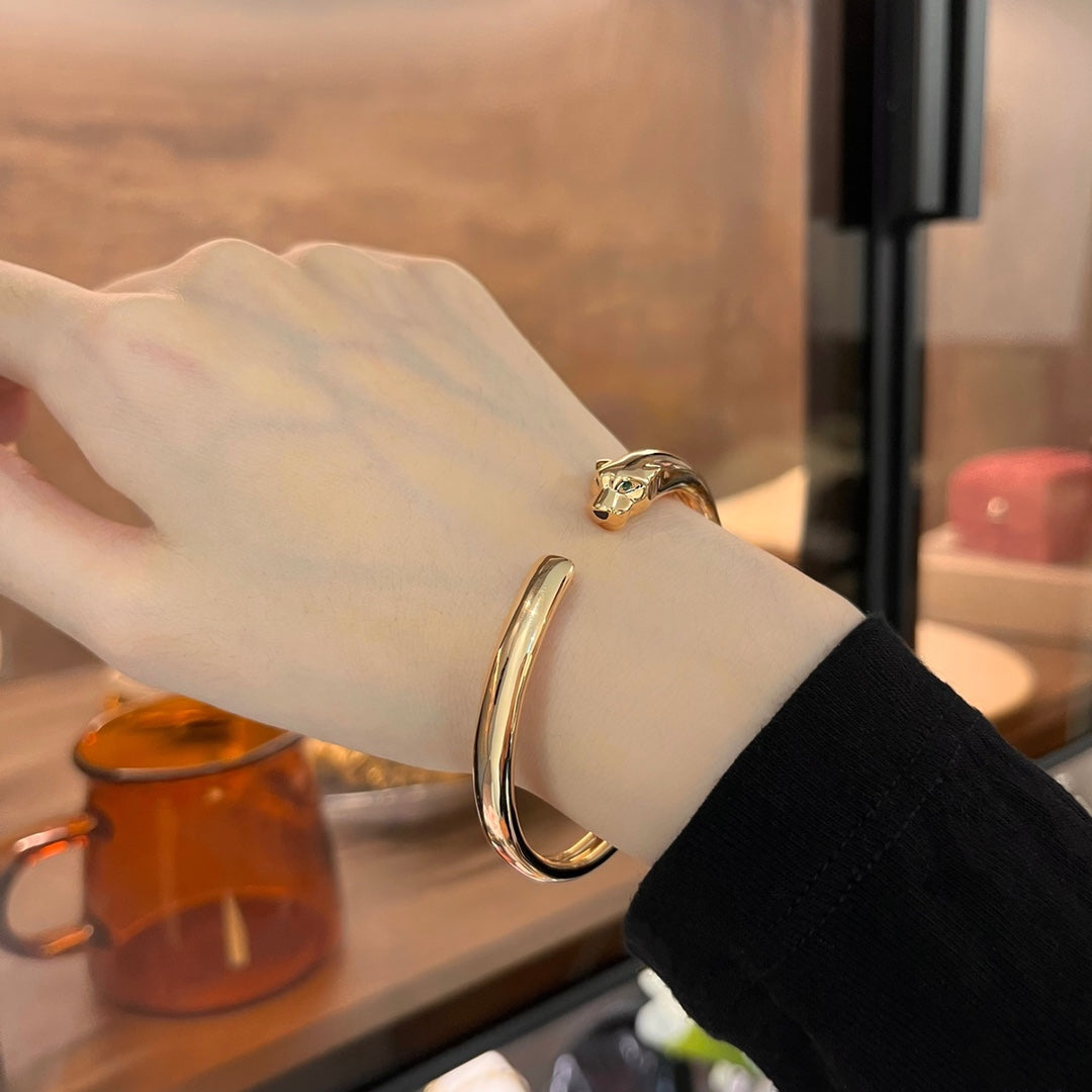 [Spark]PANTHERE GOLD OPEN BRACELET