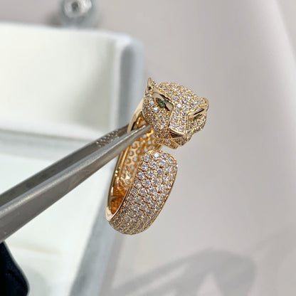 [Spark]PANTHERE PINK GOLD DIAMOND RING