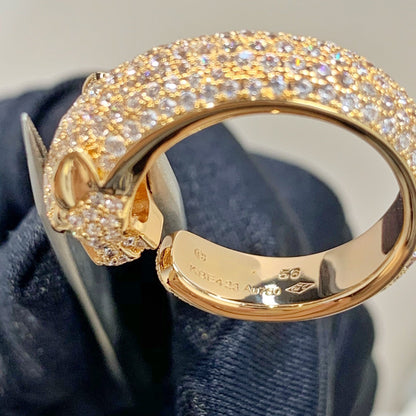 [Spark]PANTHERE PINK GOLD DIAMOND RING