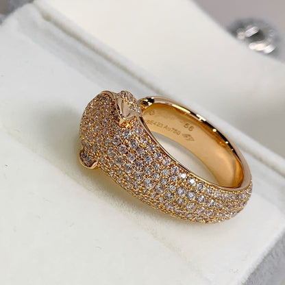 [Spark]PANTHERE PINK GOLD DIAMOND RING