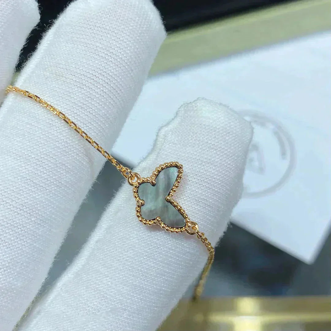[Spark]BUTTERFLY DARK MOP BUTTERFLY BRACELET
