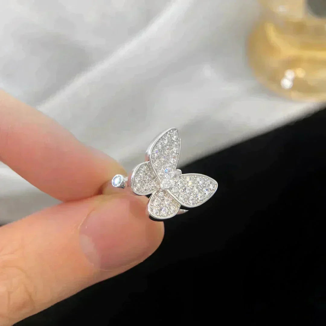 [Spark]BUTTERFLY DIAMOND RING