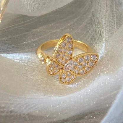 [Spark]BUTTERFLY DIAMOND RING