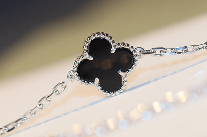 [Spark]CLOVER 20 MOTIFS ONYX DIAMOND SILVER