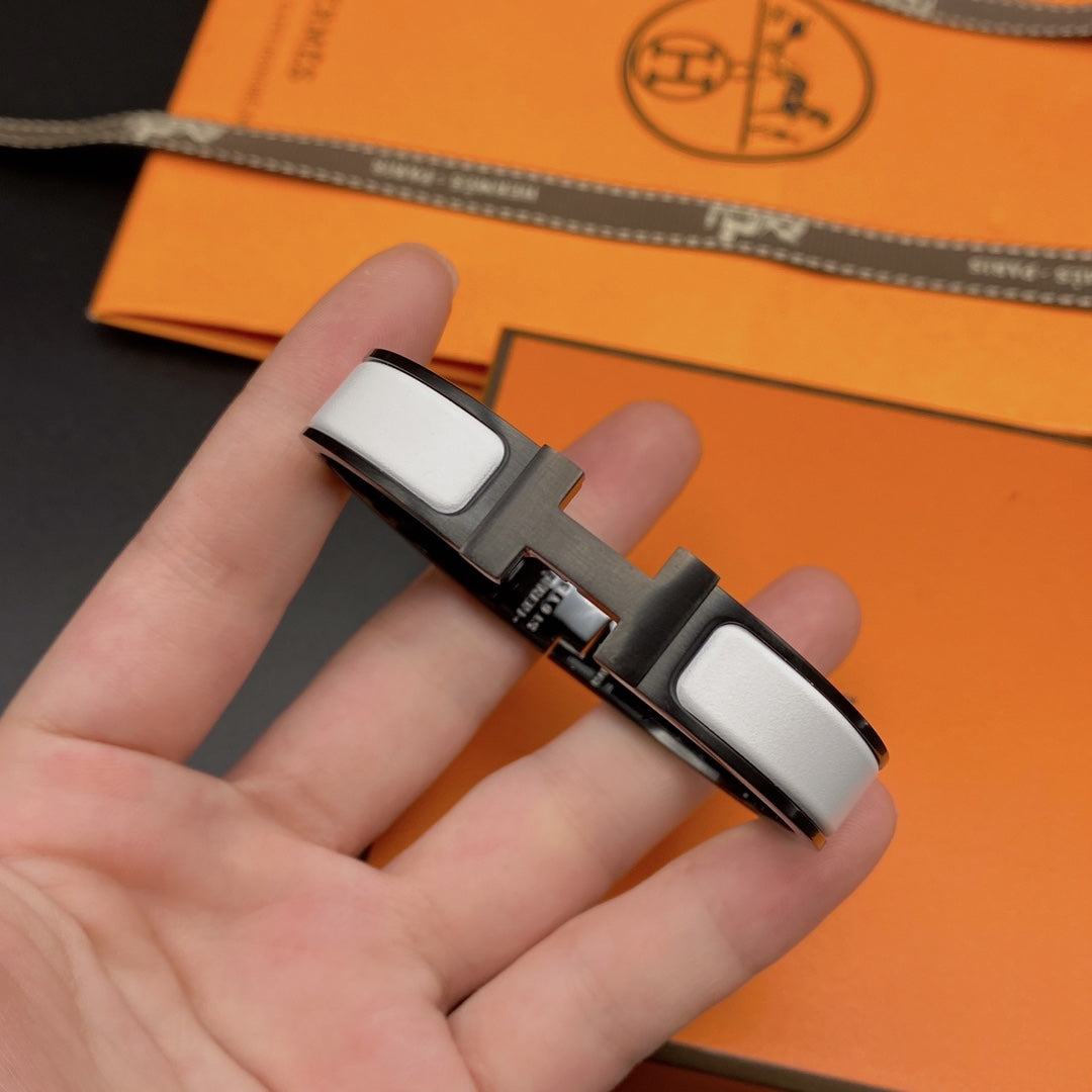 [Spark]H BRACELET 12MM BLACK WHITE CERAMIC