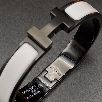 [Spark]H BRACELET 12MM BLACK WHITE CERAMIC