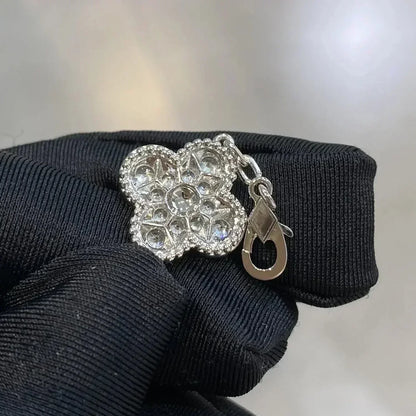 [Spark] CLOVER 5 MOTIF FULL DIAMOND BRACELET COLLECTION