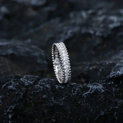 [Spark]PERLEE DIAMOND SILVER RING