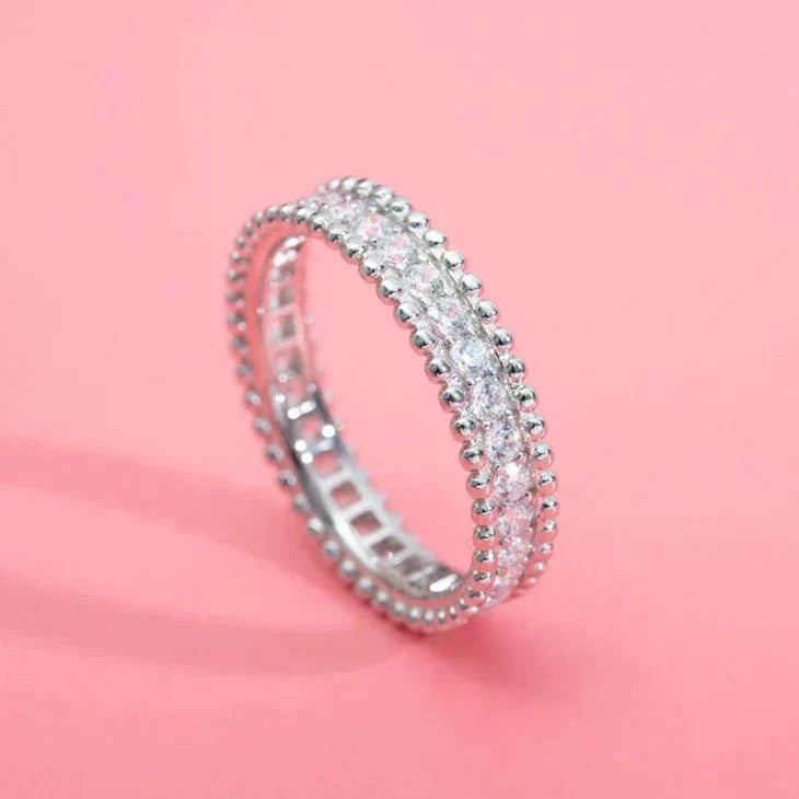 [Spark]PERLEE DIAMOND SILVER RING