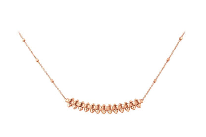 [Spark]CLASH PINK GOLD NECKLACE