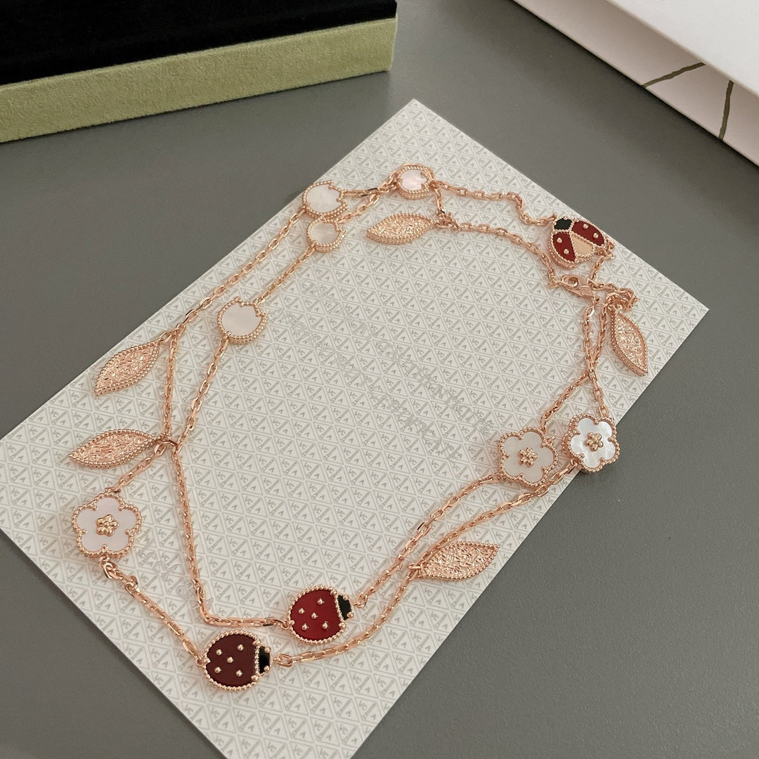 [Spark]LUCKY SPRING 15 MOTIFS Spark GOLD NECKLACE