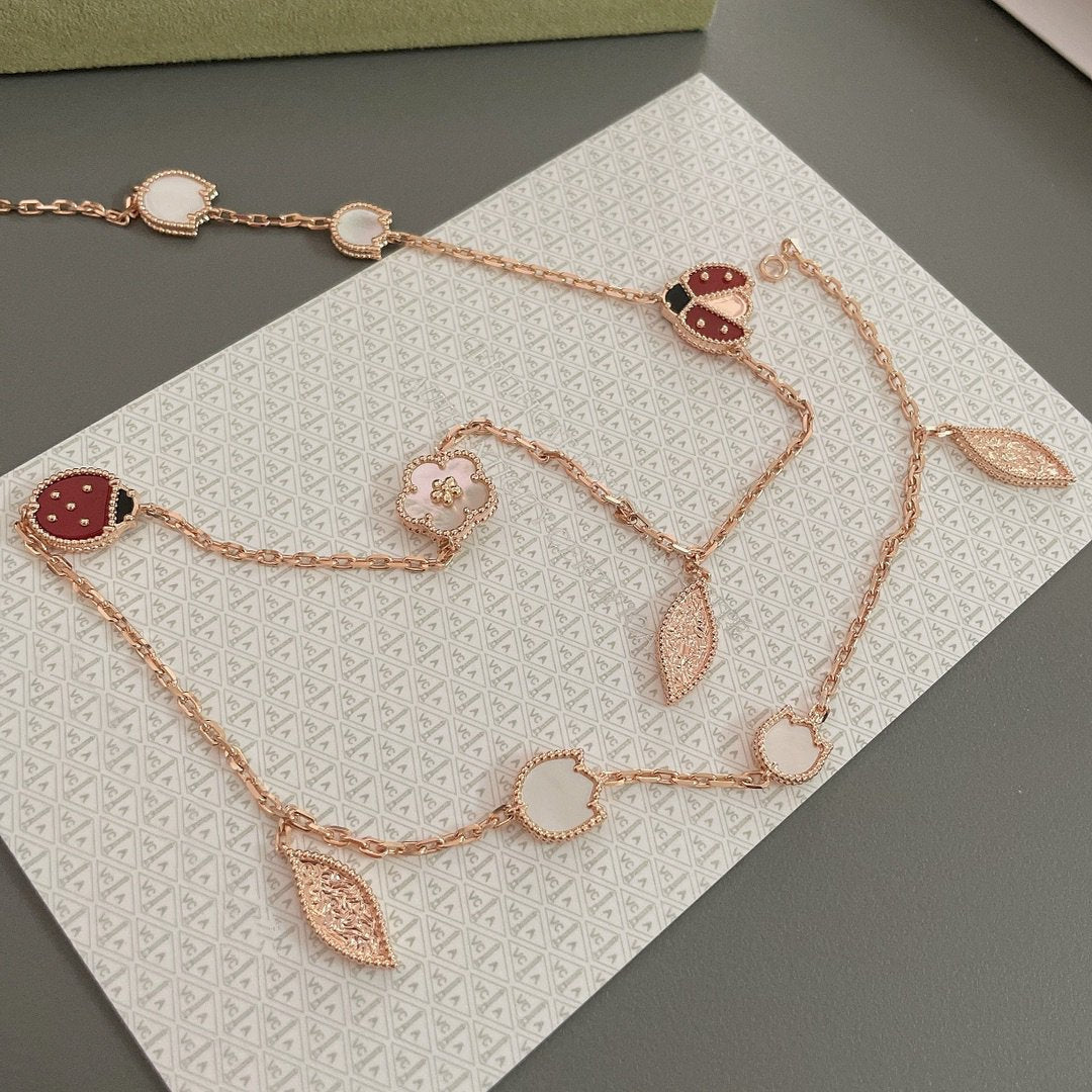 [Spark]LUCKY SPRING 15 MOTIFS Spark GOLD NECKLACE