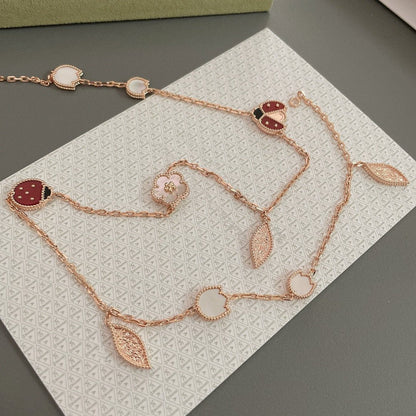 [Spark]LUCKY SPRING 15 MOTIFS Spark GOLD NECKLACE