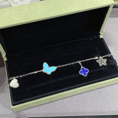 [Spark]LUCKY SPRING SILVER BRACELET 4 MOTIF