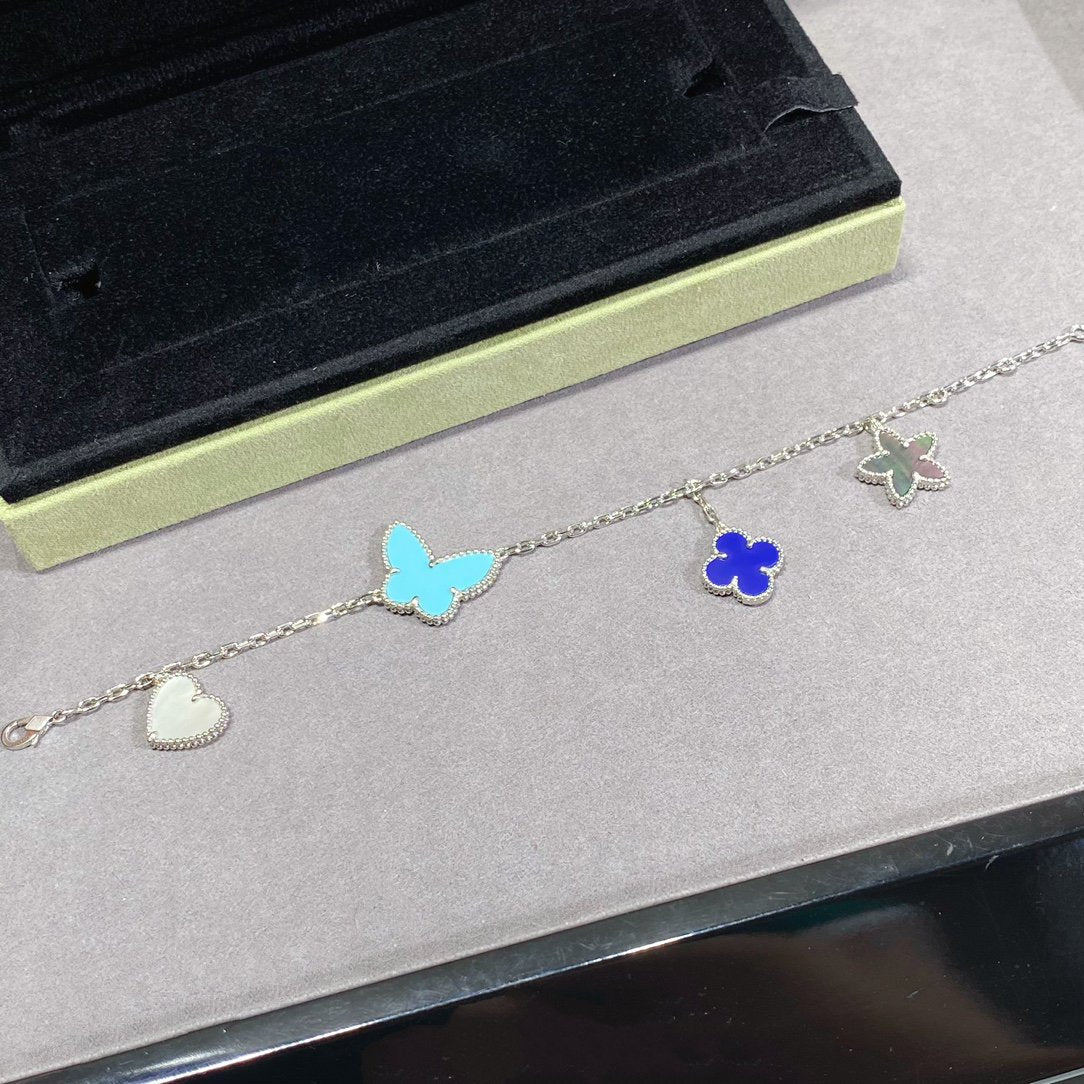 [Spark]LUCKY SPRING SILVER BRACELET 4 MOTIF