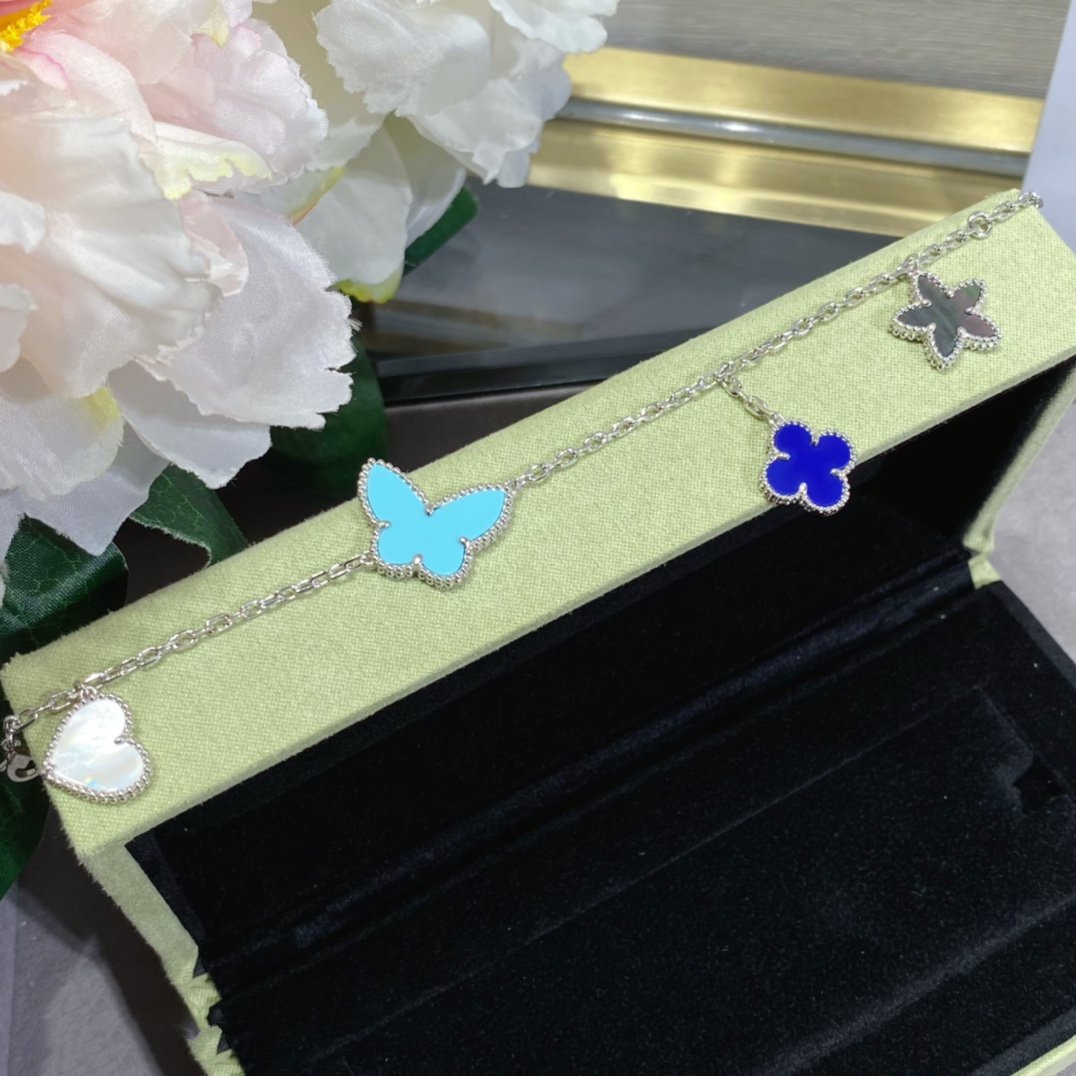 [Spark]LUCKY SPRING SILVER BRACELET 4 MOTIF