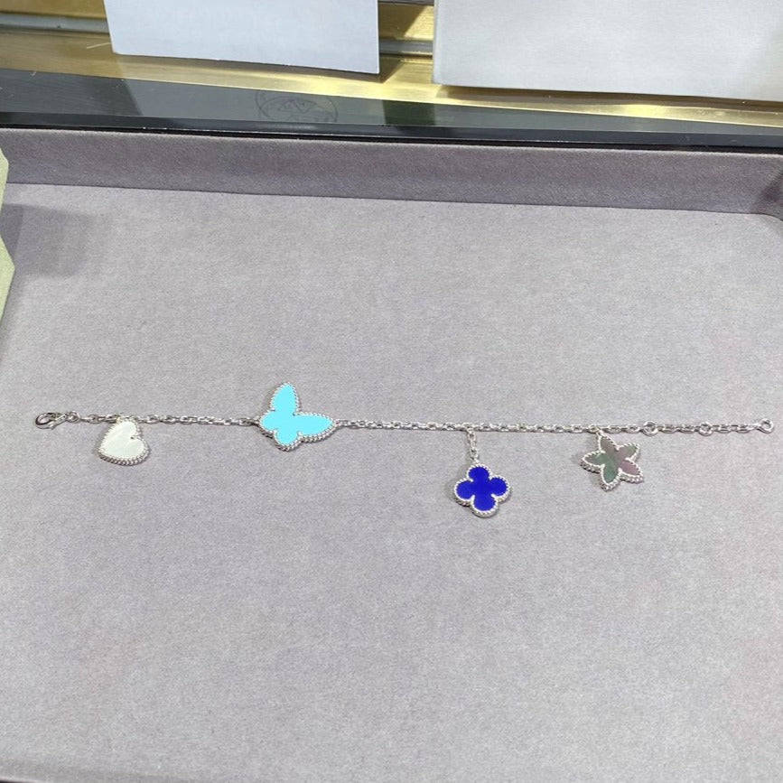 [Spark]LUCKY SPRING SILVER BRACELET 4 MOTIF