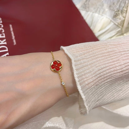 [Spark]SUN PEDANT CARNELIAN BRACELET