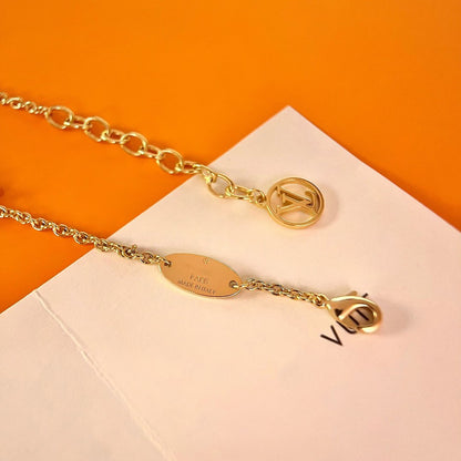 [Spark]LOGO STAR MOTIF GOLD BRACELET