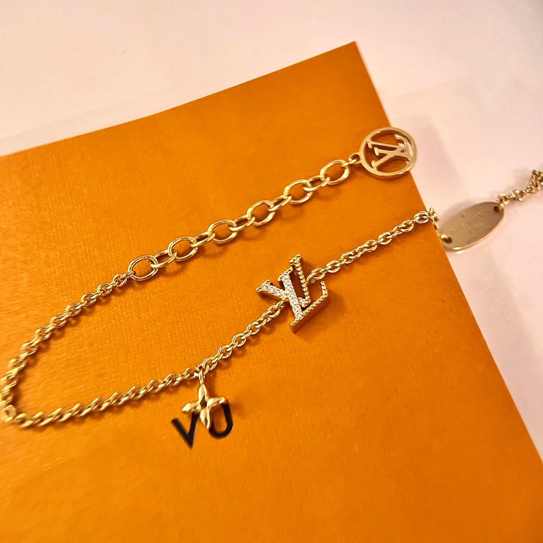 [Spark]LOGO STAR MOTIF GOLD BRACELET