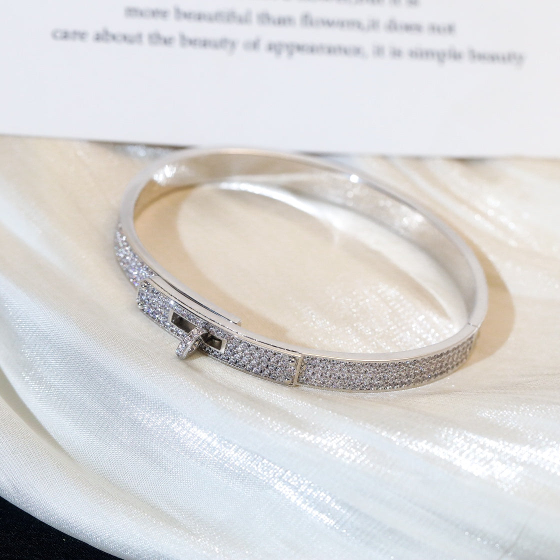 [Spark]KELLY BRACELET DIAMOND PAVED
