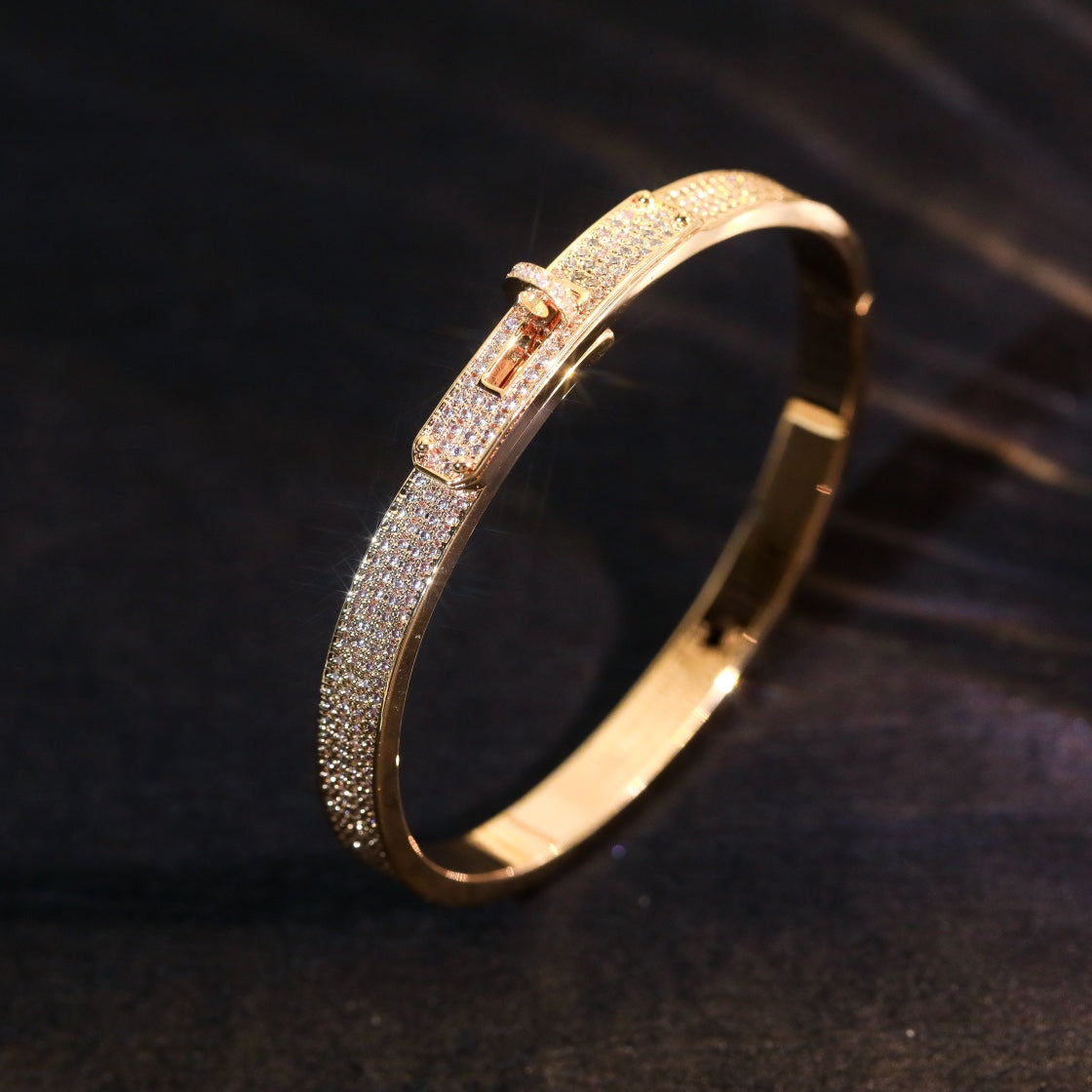 [Spark]KELLY BRACELET DIAMOND PAVED