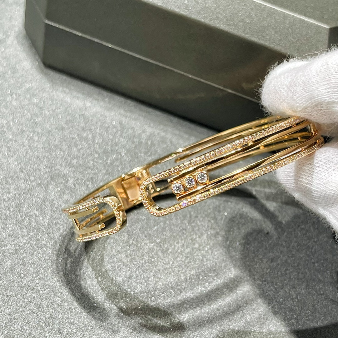 [Spark]MOVE 10TH PAVED DIAMOND BRACELET
