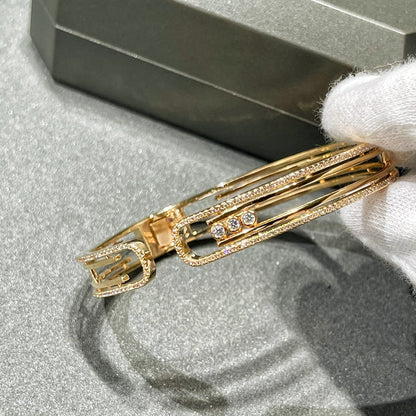 [Spark]MOVE 10TH PAVED DIAMOND BRACELET