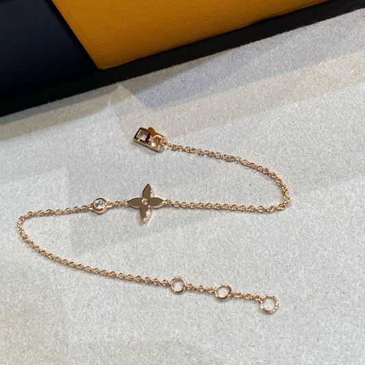 [Spark]STAR DIAMOND PINK GOLD BRACELET