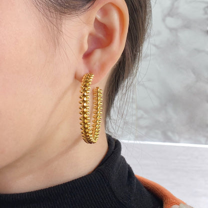 [Spark]CLASH HOOP EARRINGS