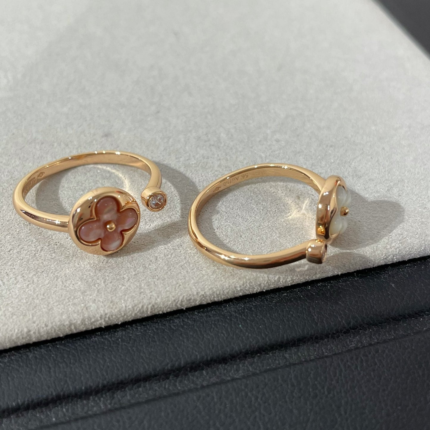 [Spark]SUN 1 DIAMOND PINK MOP RING