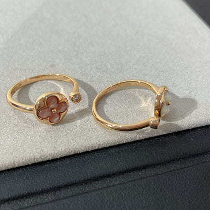 [Spark]SUN 1 DIAMOND PINK MOP RING