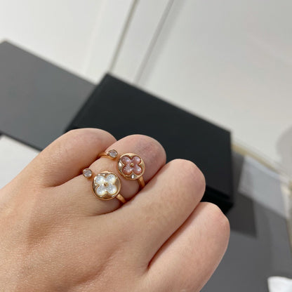 [Spark]SUN 1 DIAMOND PINK MOP RING