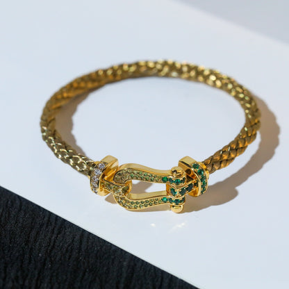 [Spark]FORCE 10 GOLD GREEN DIAMOND PAVED