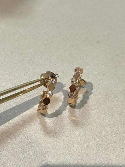 [Spark]Hollow Design Four-Leaf Clover Flower Shape Ring