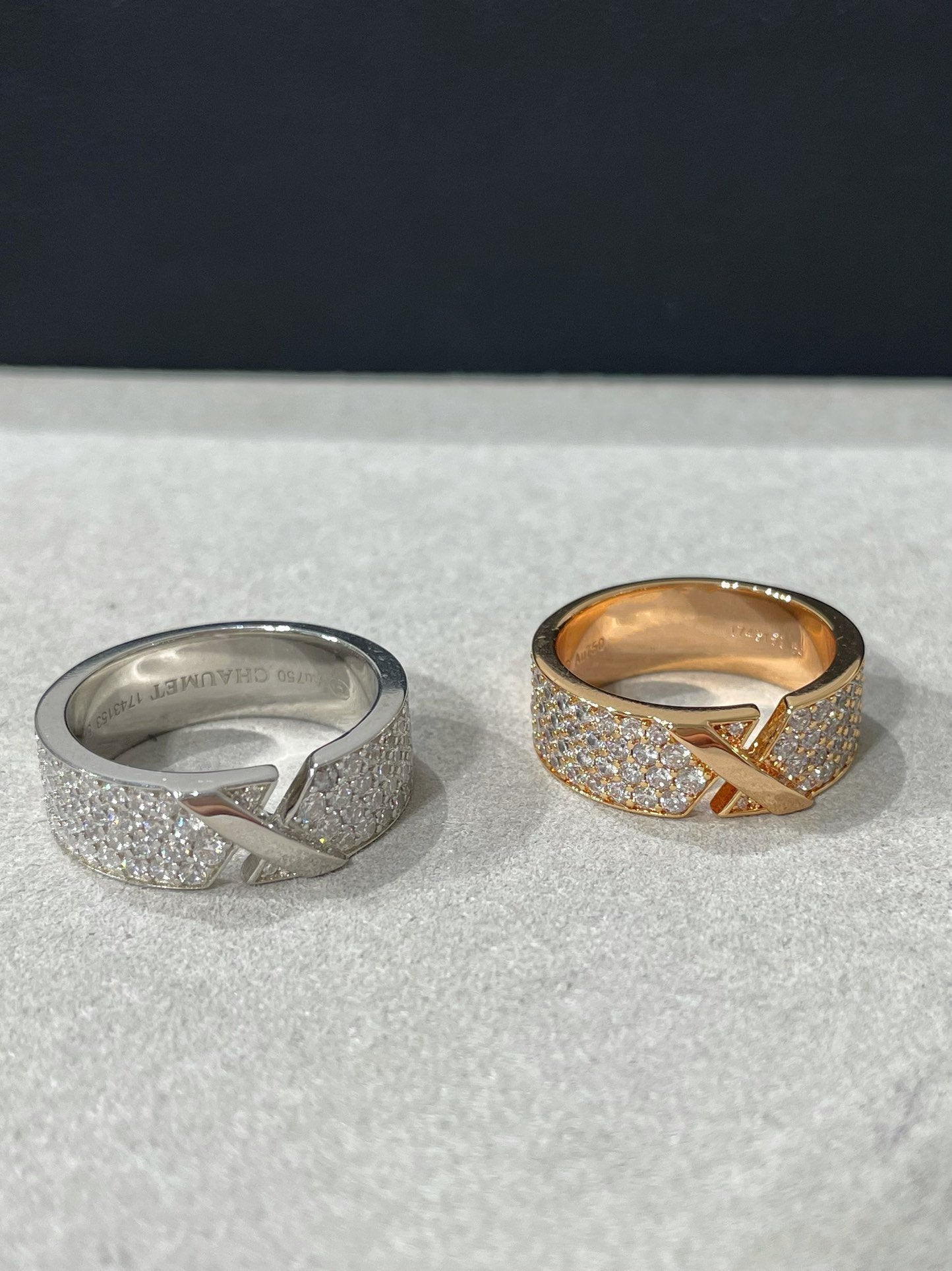 [Spark]LIENS EVIDENCE  DIAMOND PAVED RING