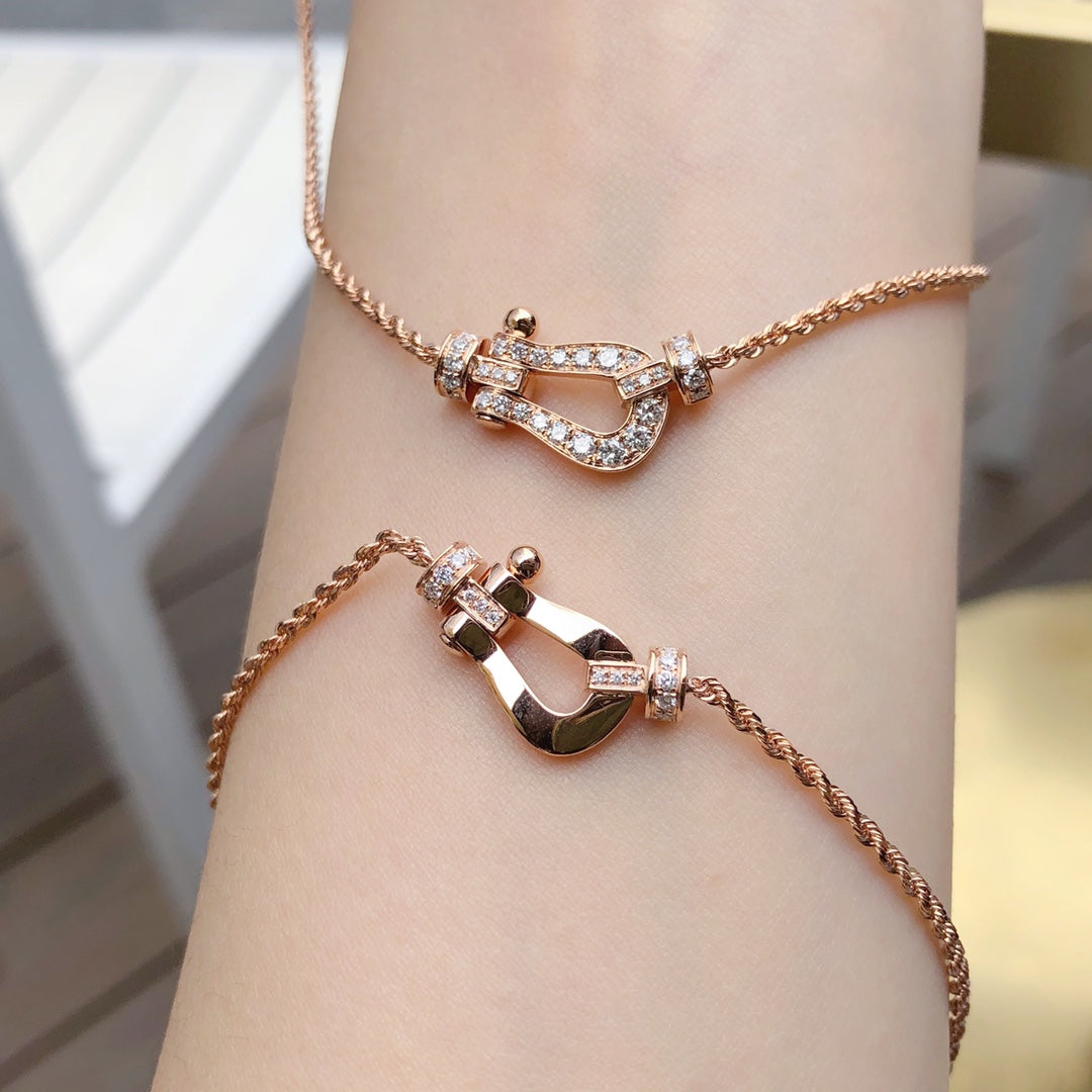 [Spark]FORCE 10 PINK GOLD DIAMOND NECKLACE
