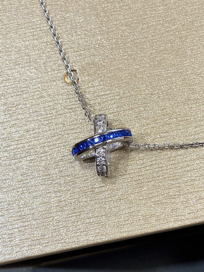 [Spark]LIENS DIAMOND SILVER NECKLACE
