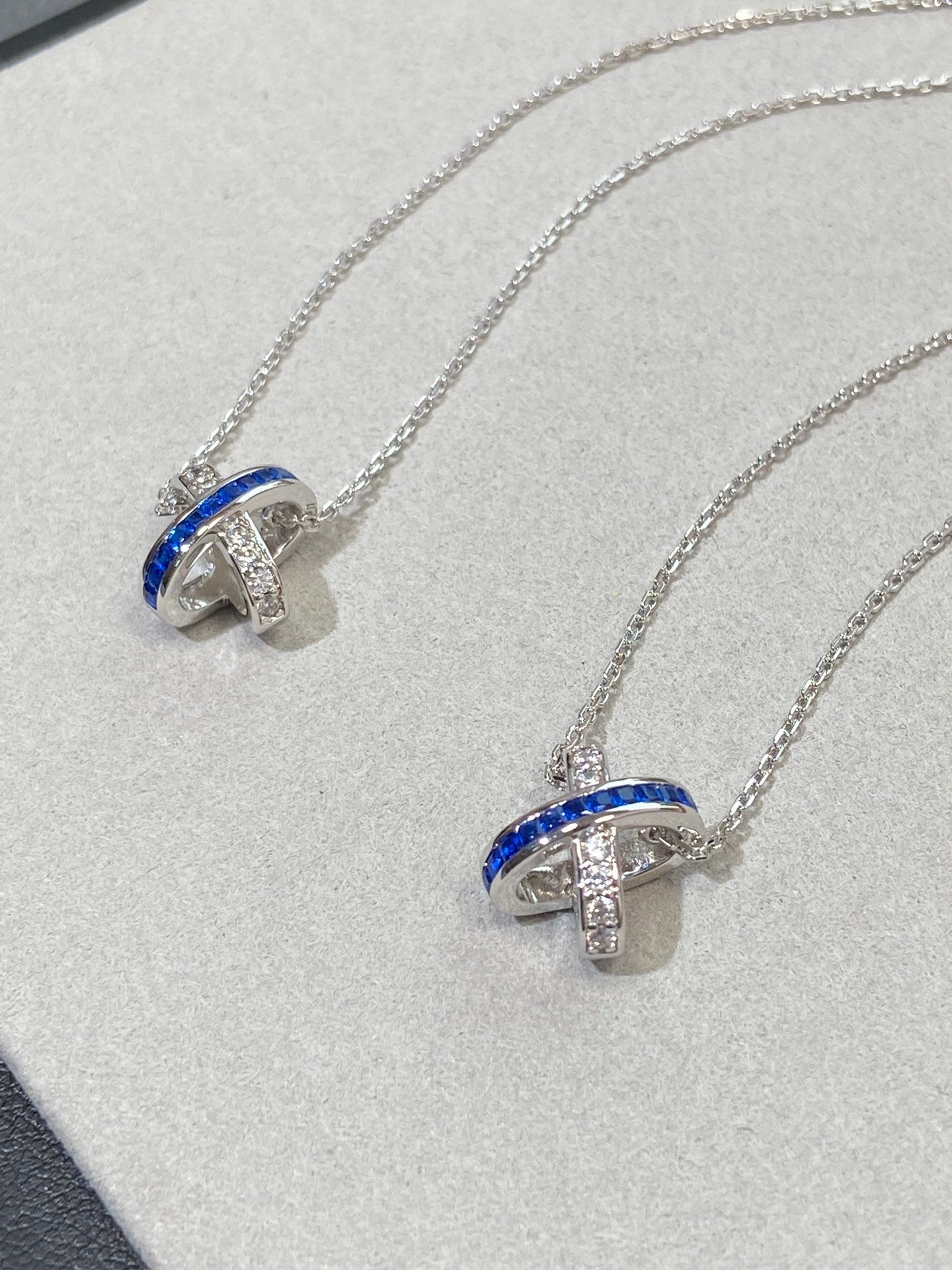 [Spark]LIENS DIAMOND SILVER NECKLACE
