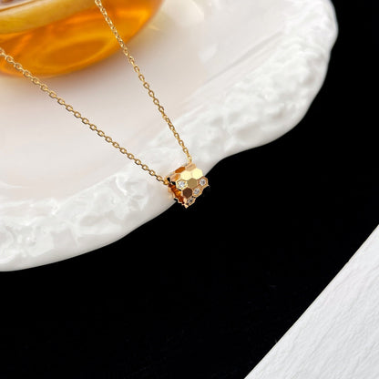 [Spark]BEE MINI PEDANT DIAMOND NECKLACE