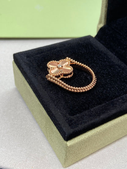 [Spark]CLOVER RIVERSIBLE Spark GOLD RING